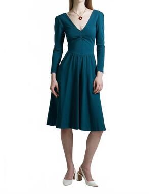NEW KRISTINIT pina ballet dress in teal